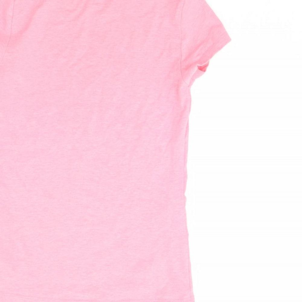 St Bernard Girls Pink Basic T-Shirt Size 8 Years