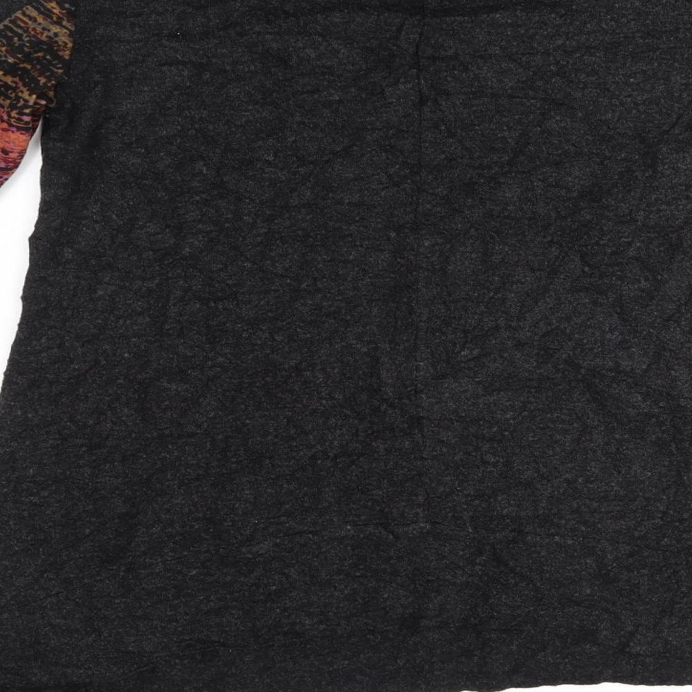 eden rock Womens Grey Pullover Jumper Size M