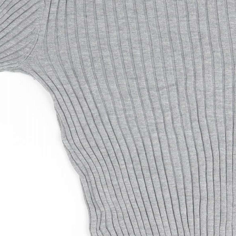 H&M Womens Grey Pullover Jumper Size S