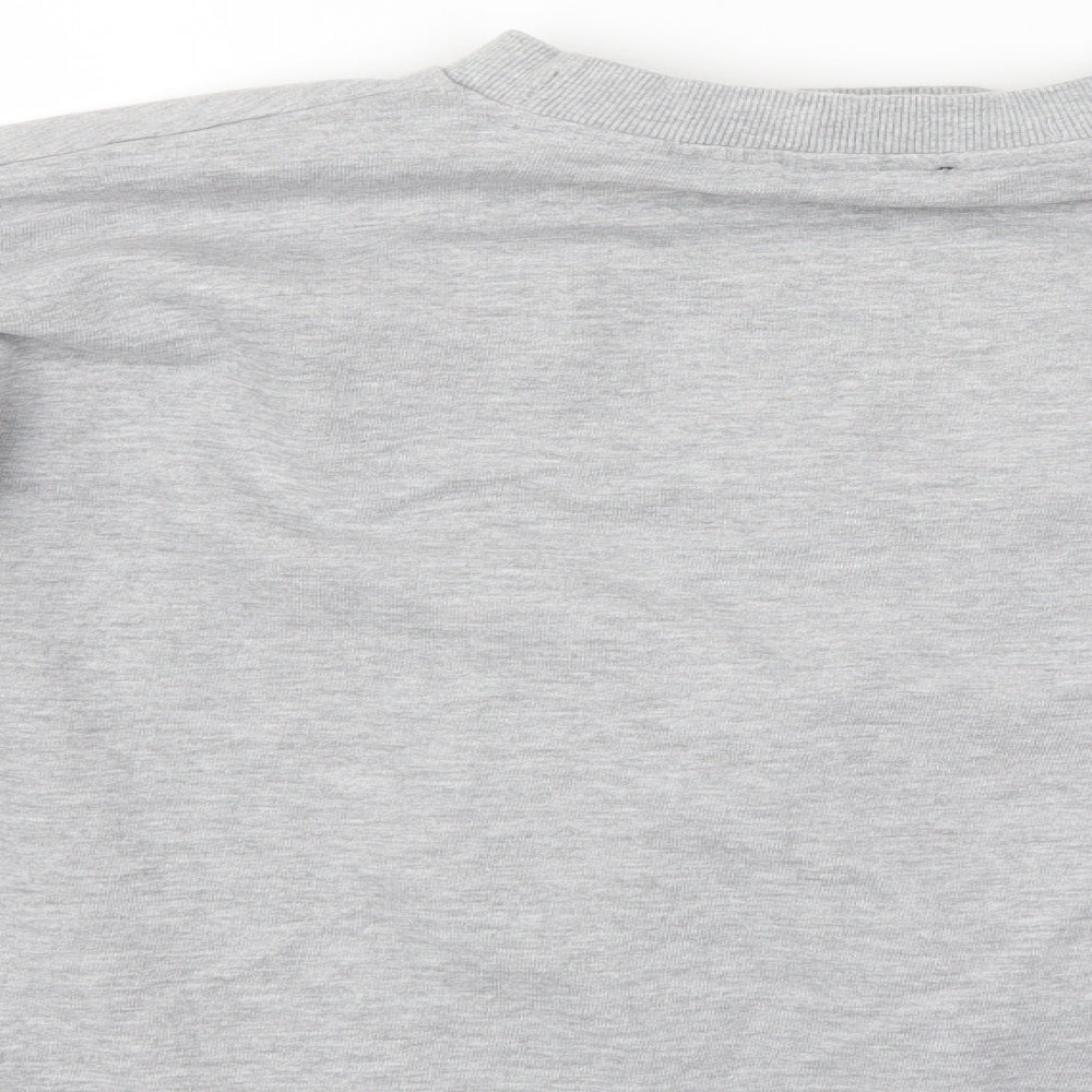 Cameo Rose Womens Grey Pullover Sweatshirt Size S