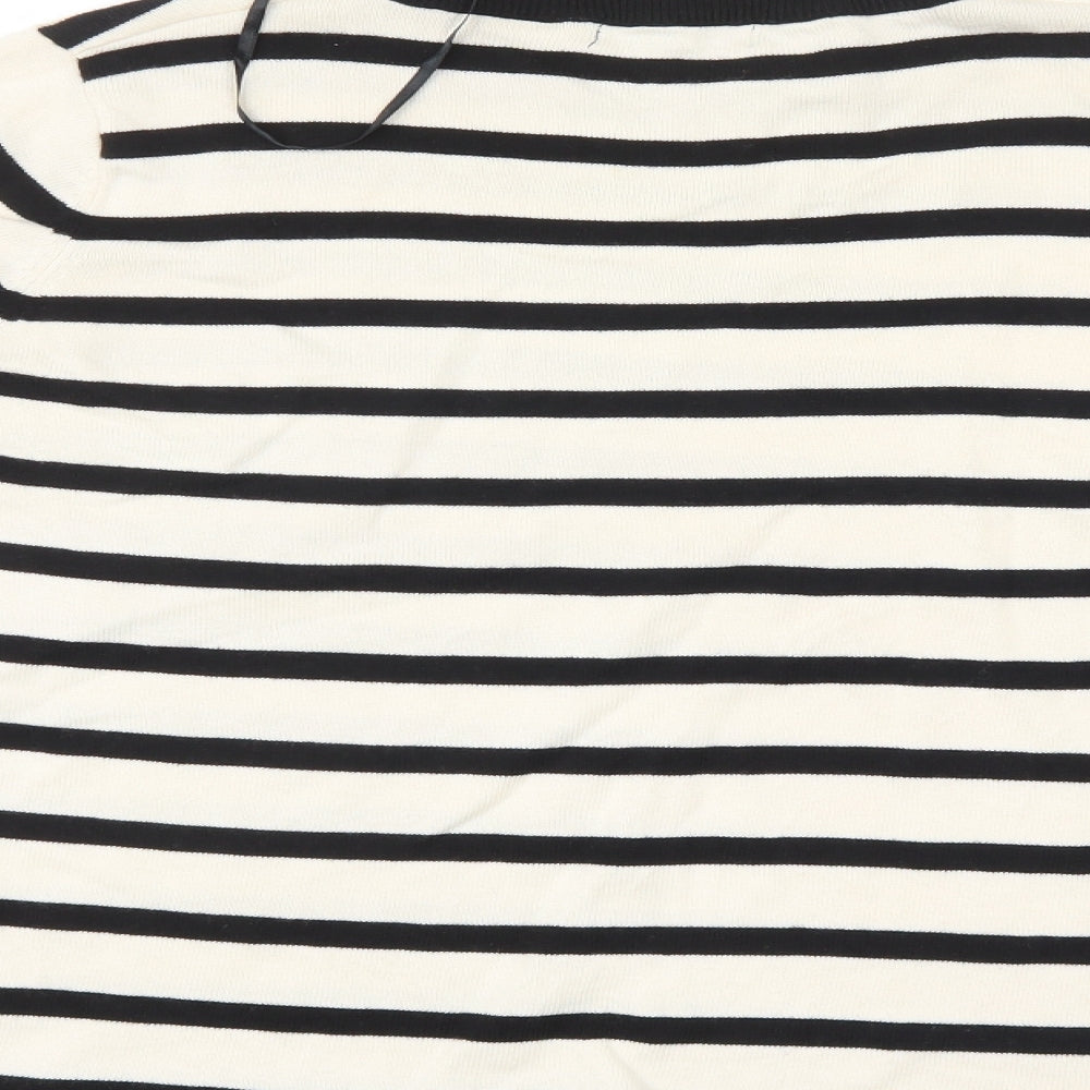 Brave Soul Womens Multicoloured Striped Pullover Jumper Size 12