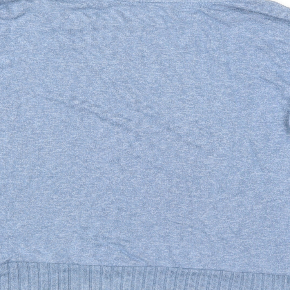 The Lounge Edit Womens Blue Pullover Jumper Size 8