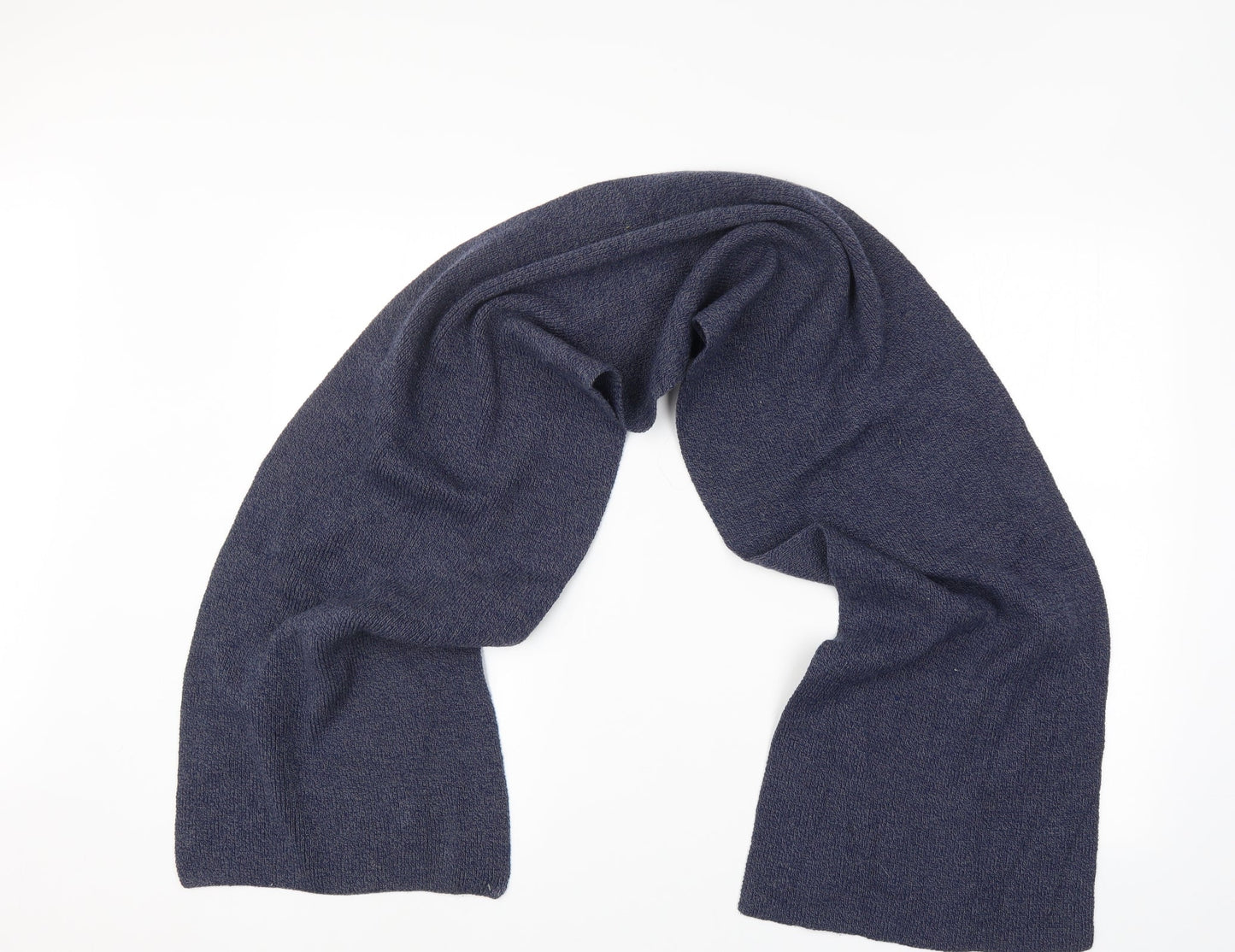 Preworn Unisex Blue Scarf One Size
