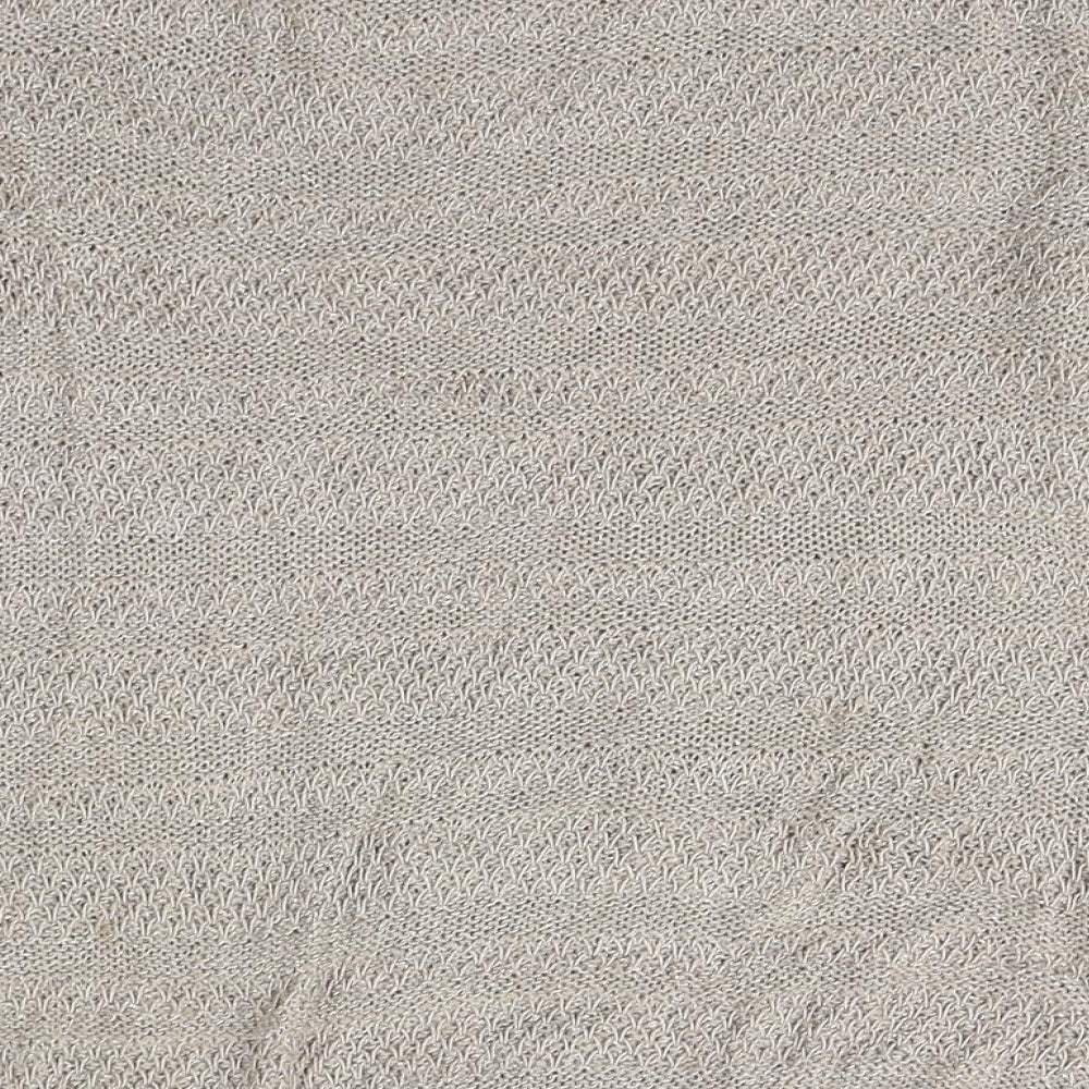 Classic Womens Gold Knit Pullover Jumper Size 14