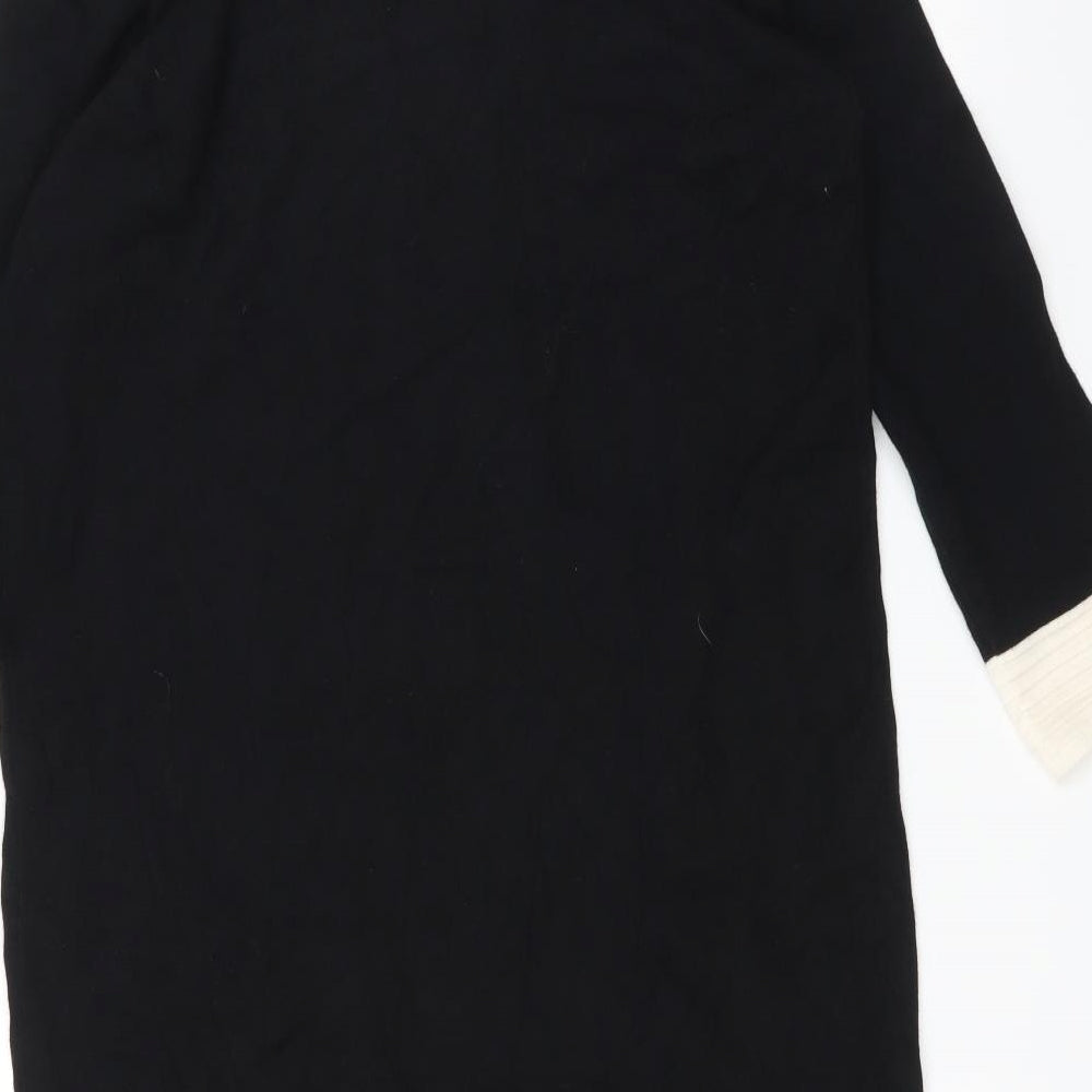 Together Womens Black A-Line Size 12