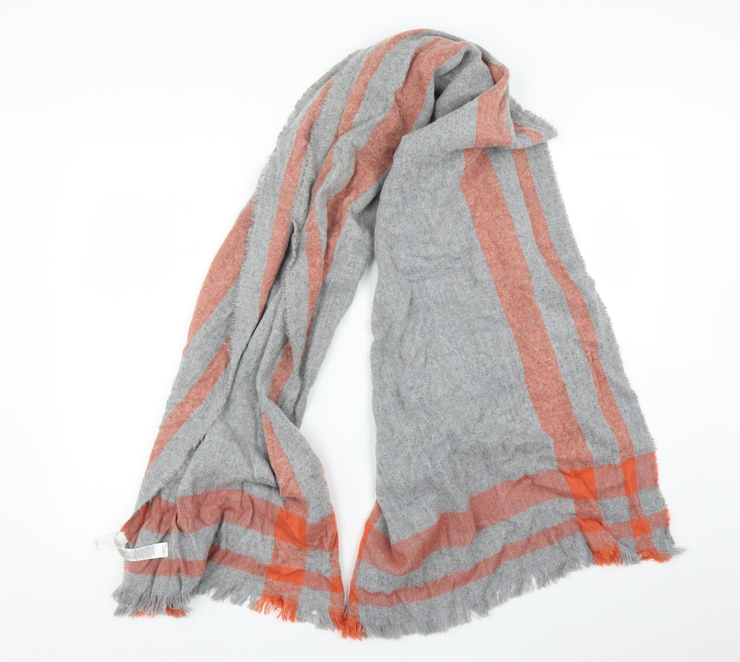 Marks and Spencer Womens Multicoloured Striped Microfibre Scarf