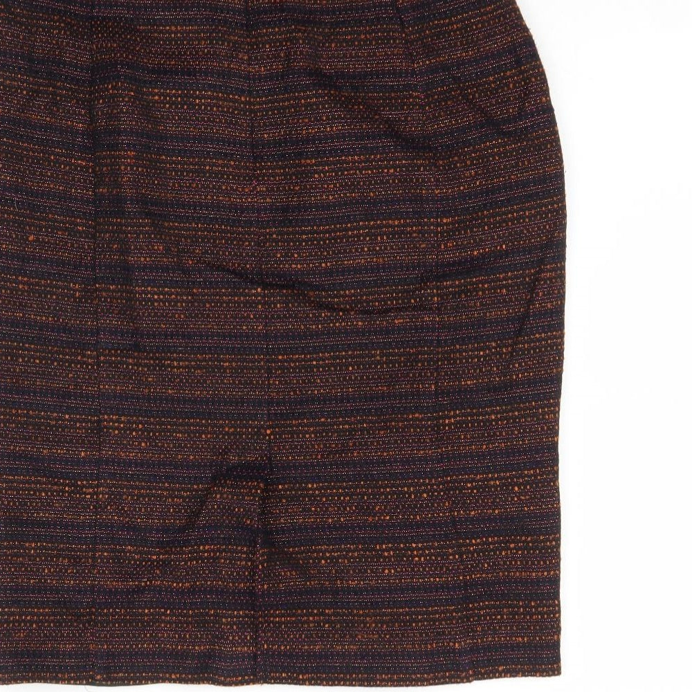 Country Casuals Petite Womens Multicoloured Straight & Pencil Skirt Size M