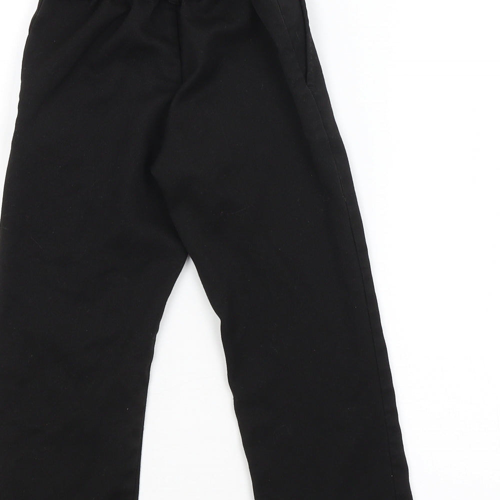 George Boys Black Trousers Size 3-4 Years