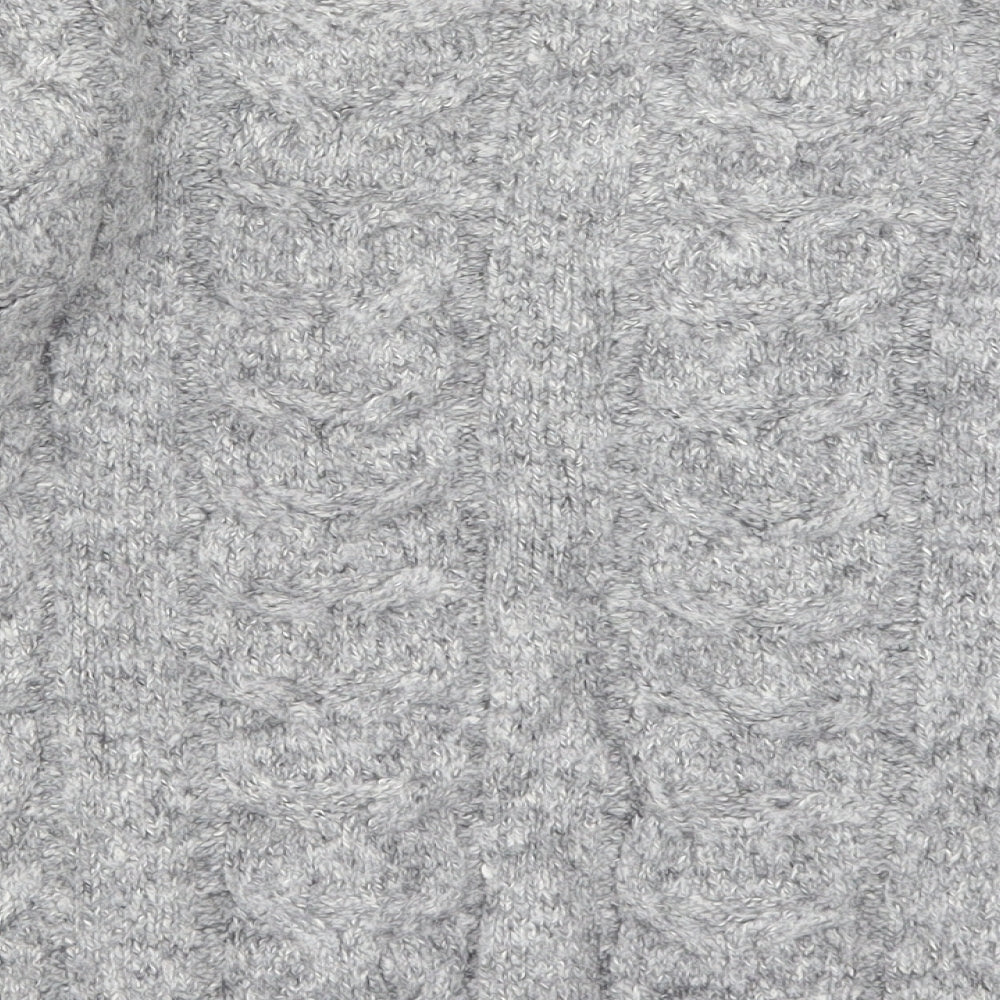 TU Womens Grey Knit Pullover Jumper Size 10