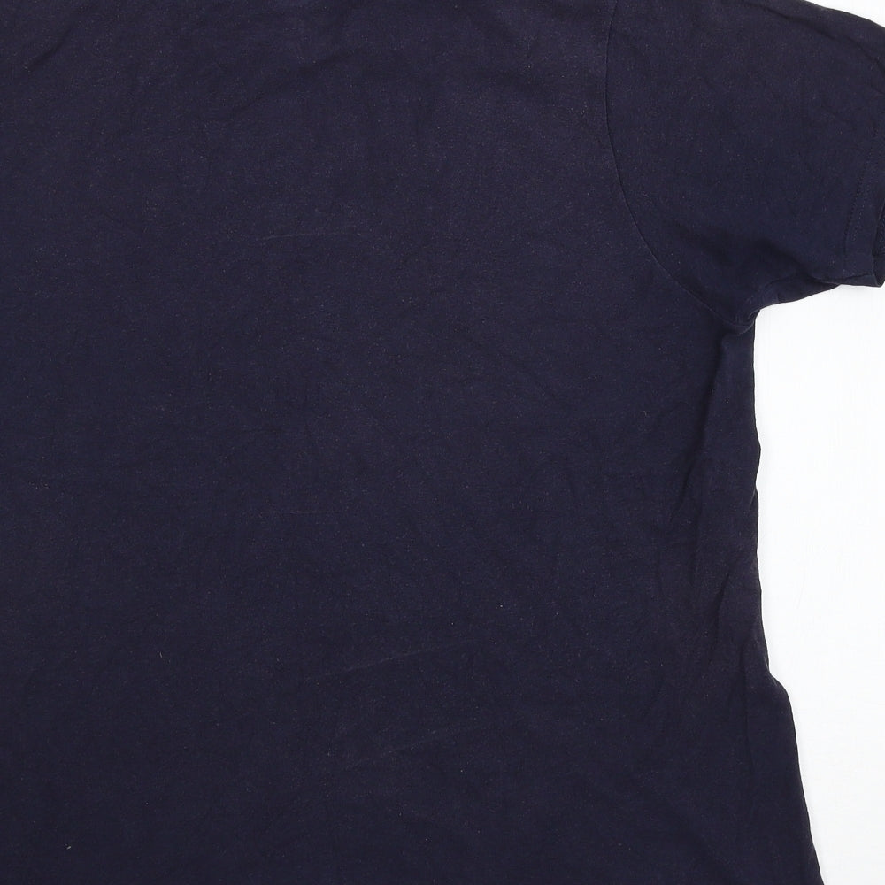 LEGO Womens Blue Jersey Basic T-Shirt Size 14 - Batman