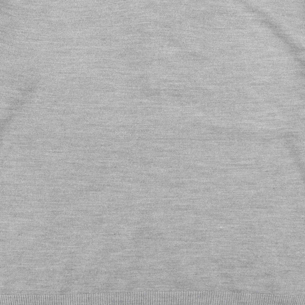 Burton Mens Grey Knit Pullover Jumper Size L