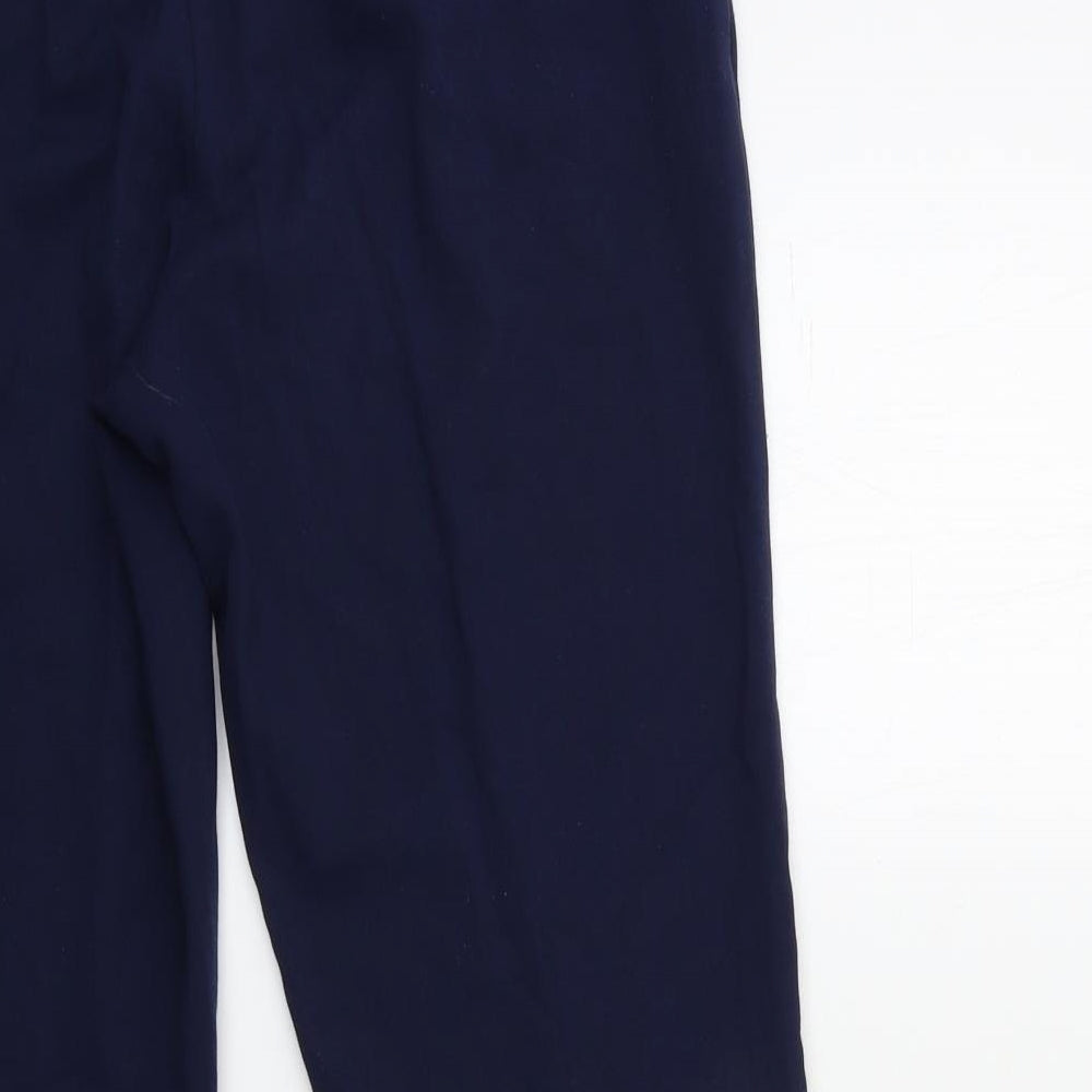 Marks and Spencer Womens Blue Trousers Size 10 L26 in