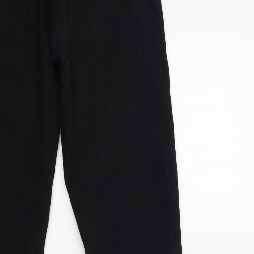 PRETTYLITTLETHING Womens Black Denim Skinny Jeans Size 8 L28 in