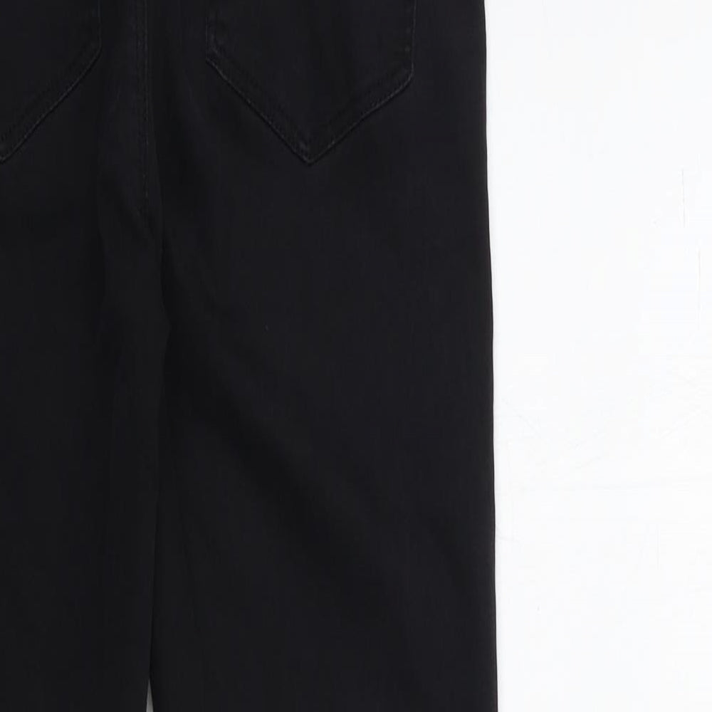 Denim & Co. Womens Black Denim Skinny Jeans Size 10 L26 in