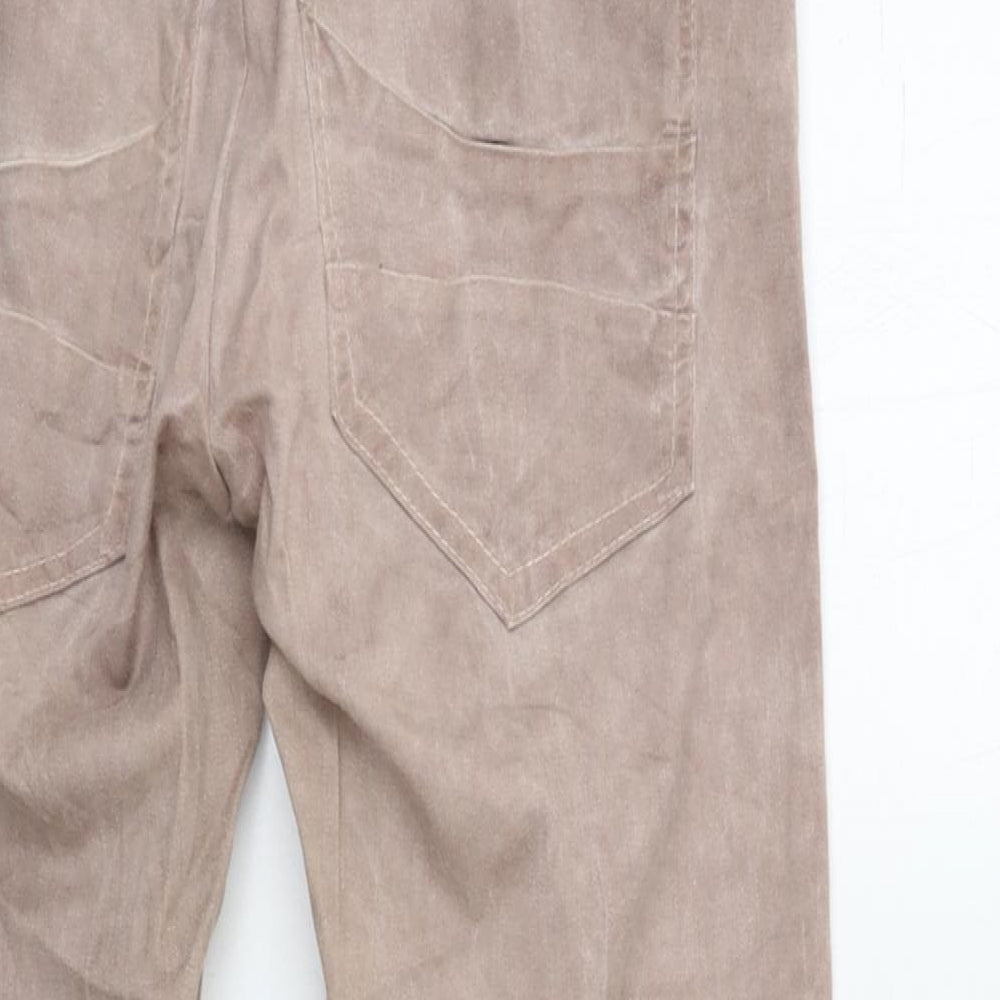 Preworn Womens Pink Denim Skinny Jeans Size 26 in L29 in