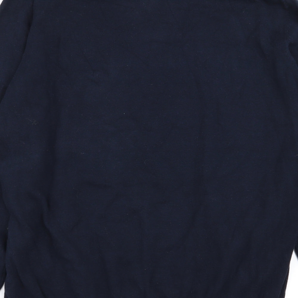 very man Mens Blue Pullover Jumper Size L