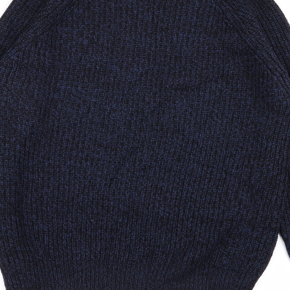 Cedarwood State Mens Blue Pullover Jumper Size XS