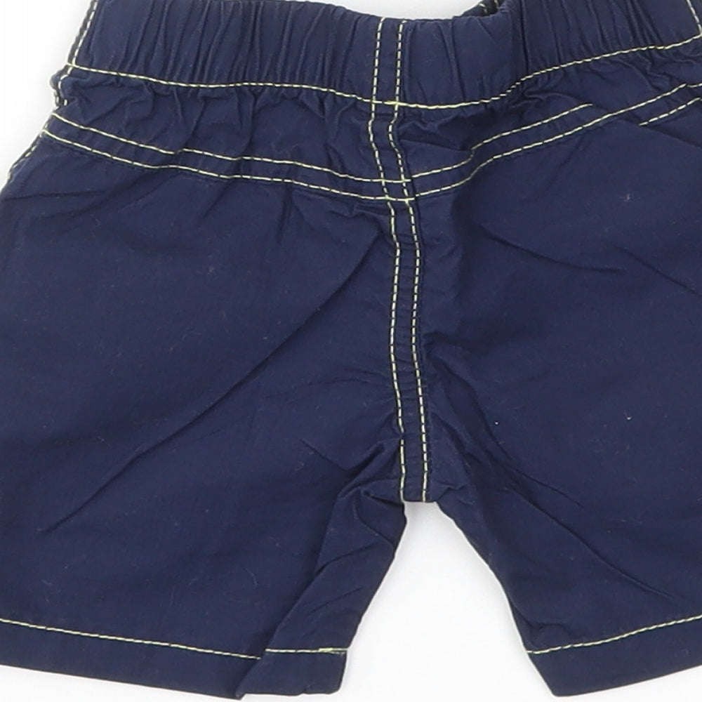 Pitter Patter Boys Blue Cargo Trousers Size 0-3 Months