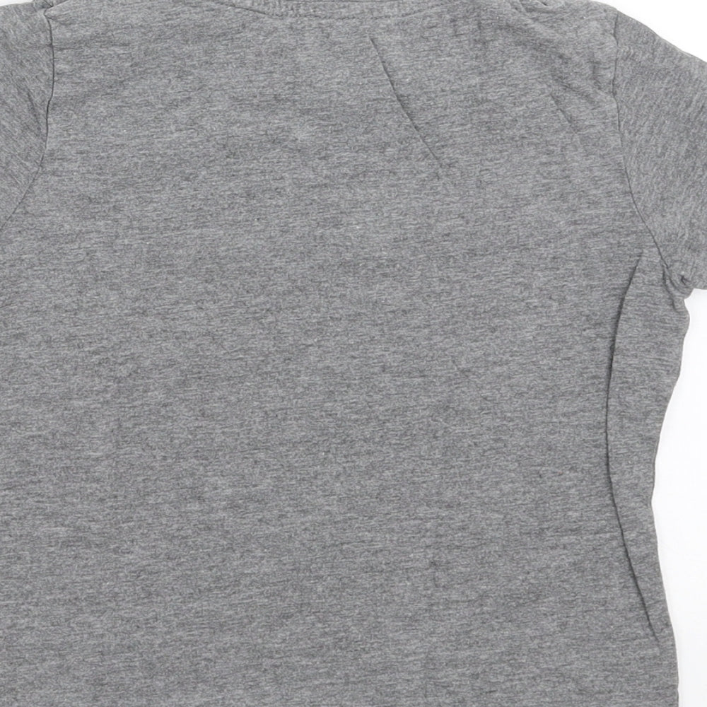 Lupilu Girls Grey Basic T-Shirt Size 5-6 Years - cactus