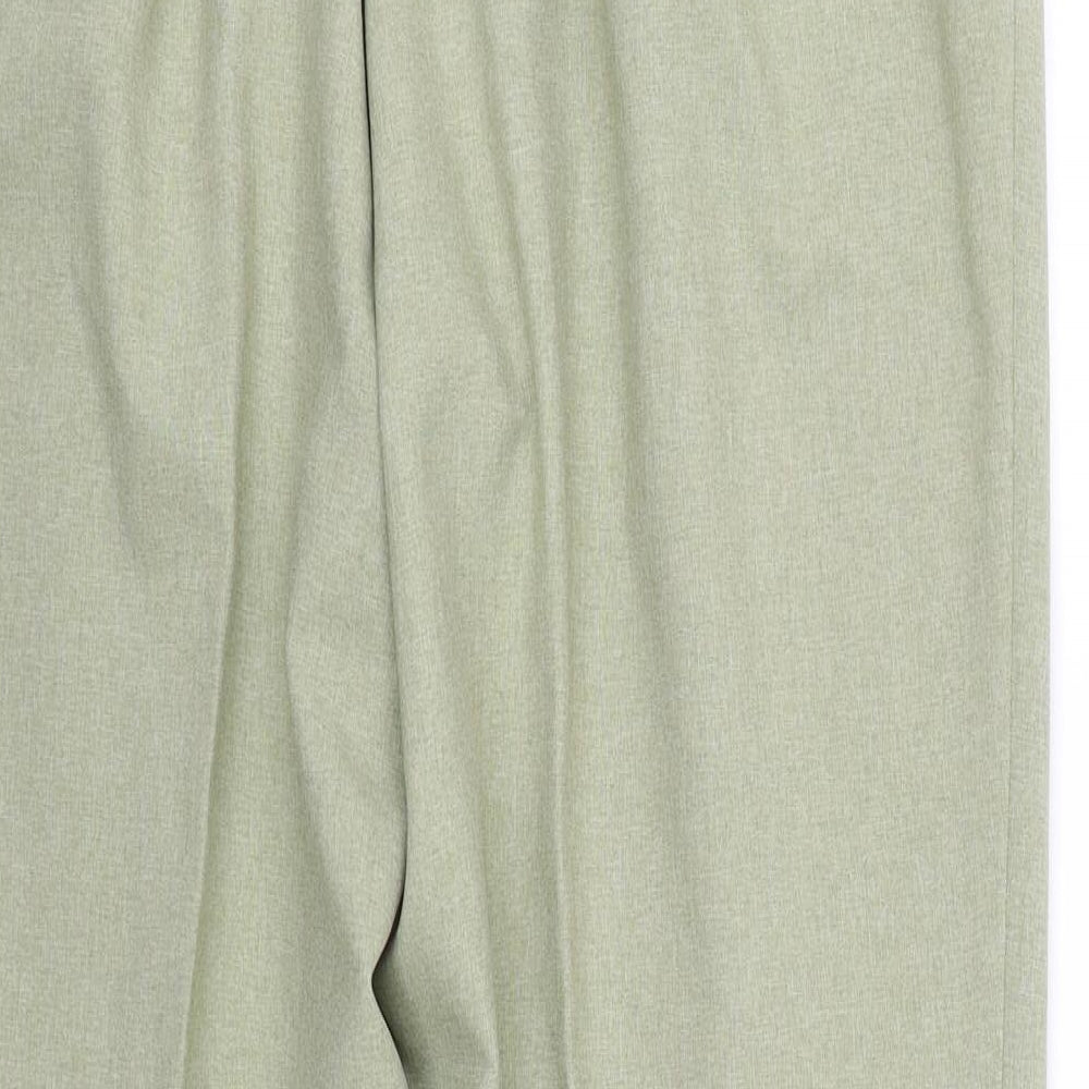 Ediditons Womens Green Trousers Size 18 L25 in