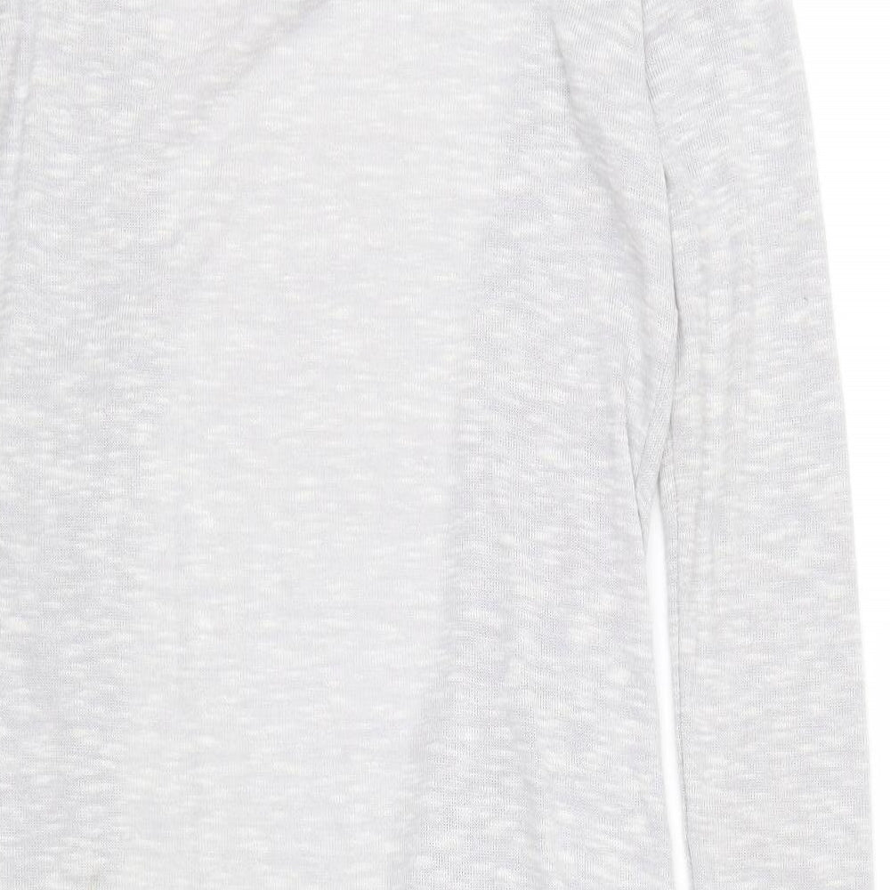 New Look Womens Grey Cardigan Jumper Size 8