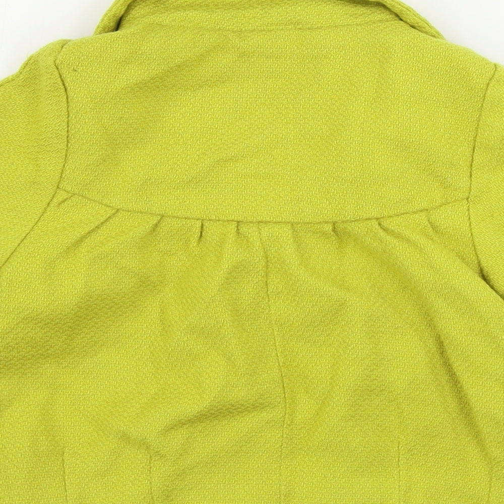George Girls Green Jacket Coat Size 7-8 Years