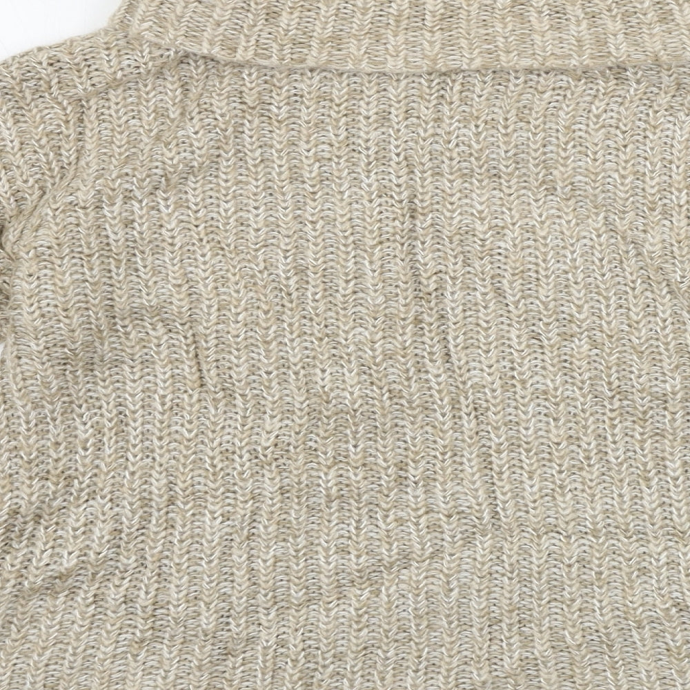 Papaya Womens Beige Pullover Jumper Size S