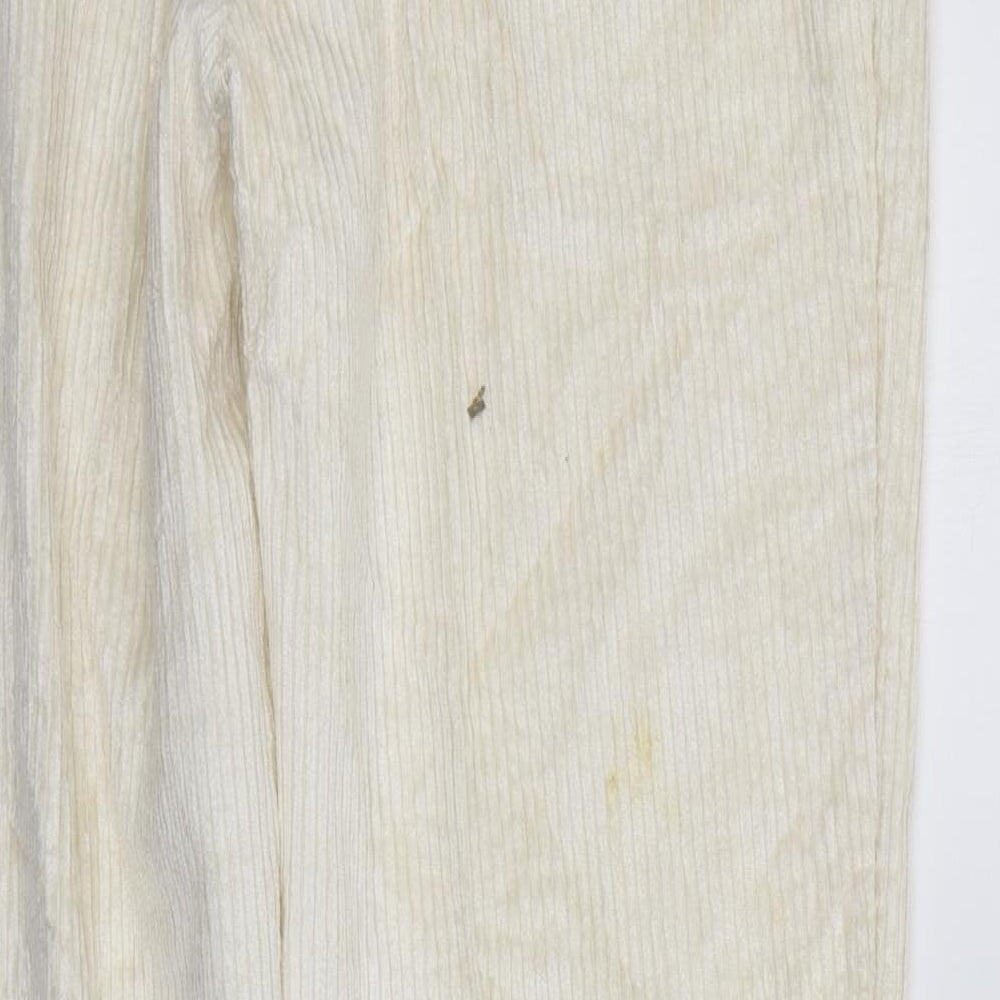Brandtex Womens Beige Trousers Size 16 L31 in