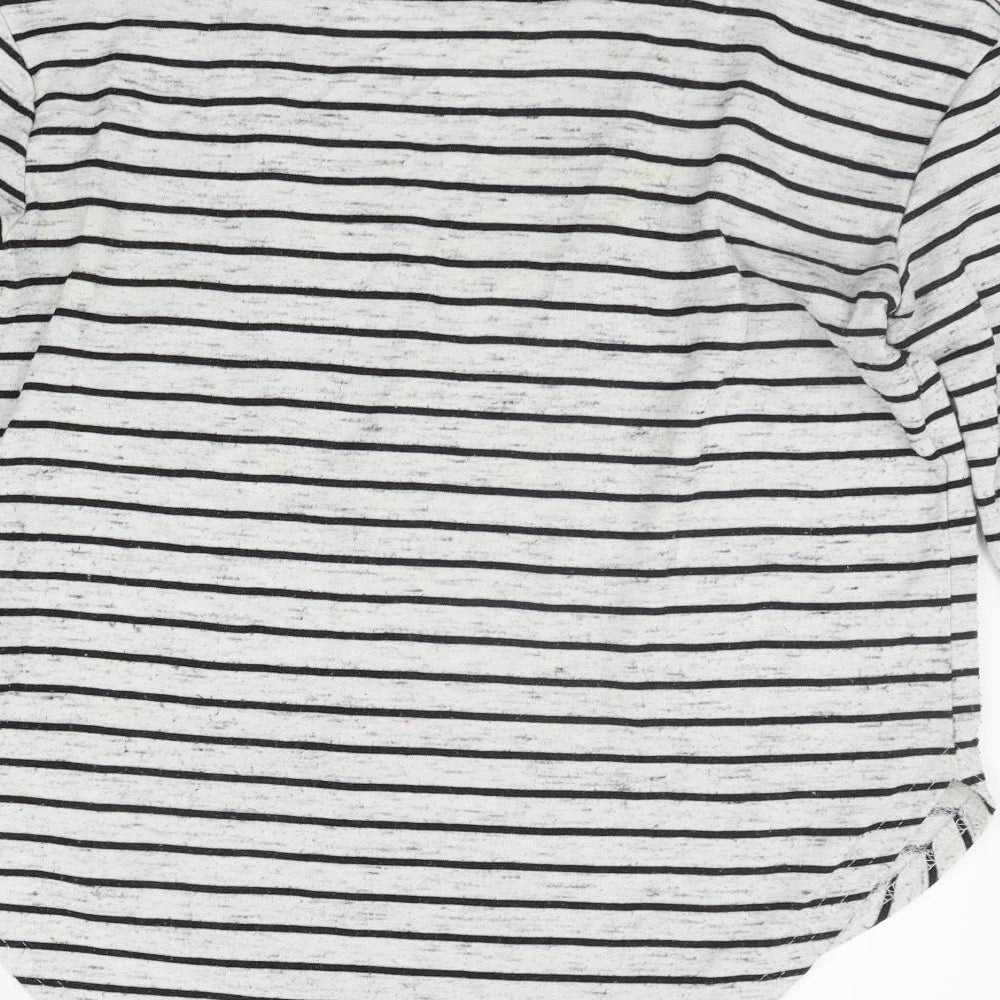 Atmosphere Womens Black Striped Pullover Jumper Size 10