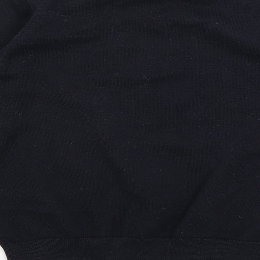 Marks & Spencer Girls Blue Pullover Jumper Size 9-10 Years