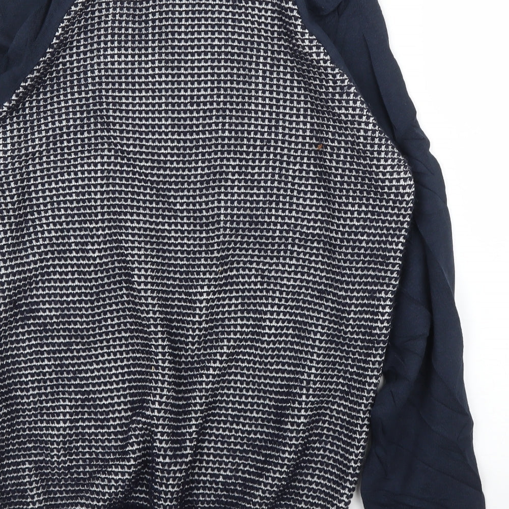 River Island Mens Blue Pullover Jumper Size S