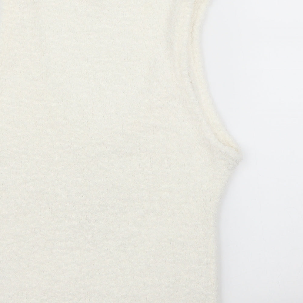 George Girls Ivory Basic Tank Size 13 Years