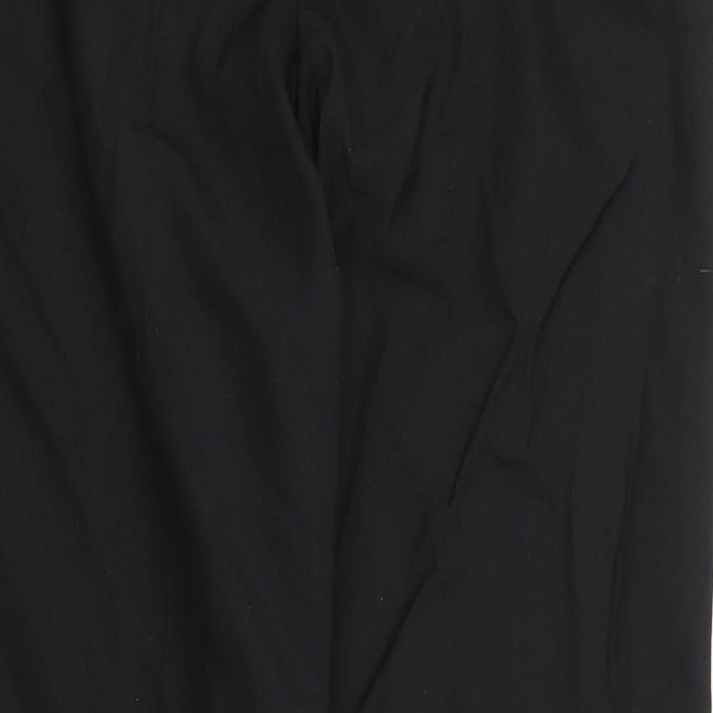 C&A Mens Black Trousers Size 30 in L30 in