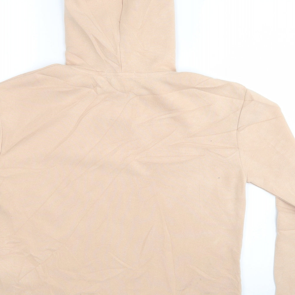 Primark Womens Beige Pullover Hoodie Size S