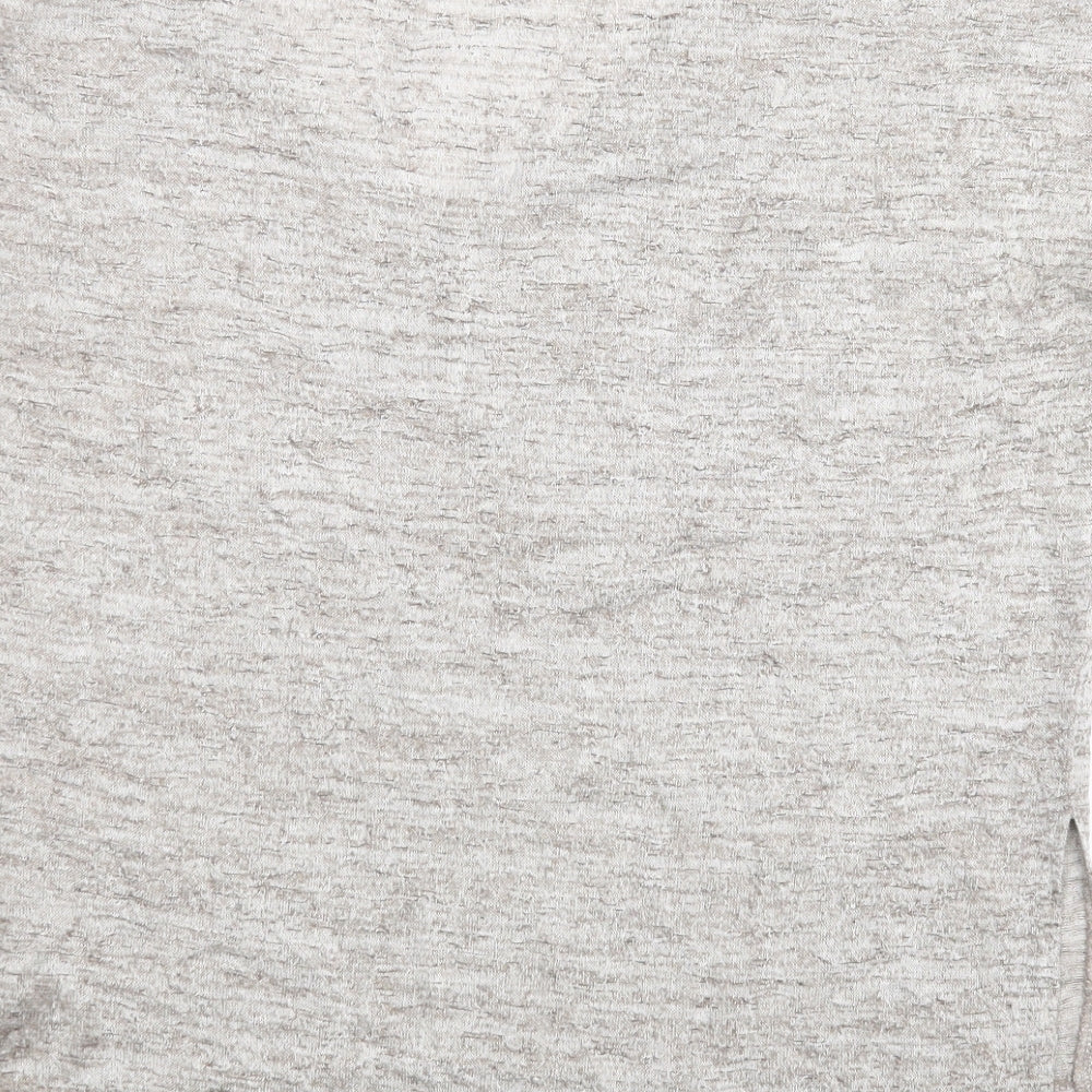 Atmosphere Womens Grey Basic T-Shirt Size 12