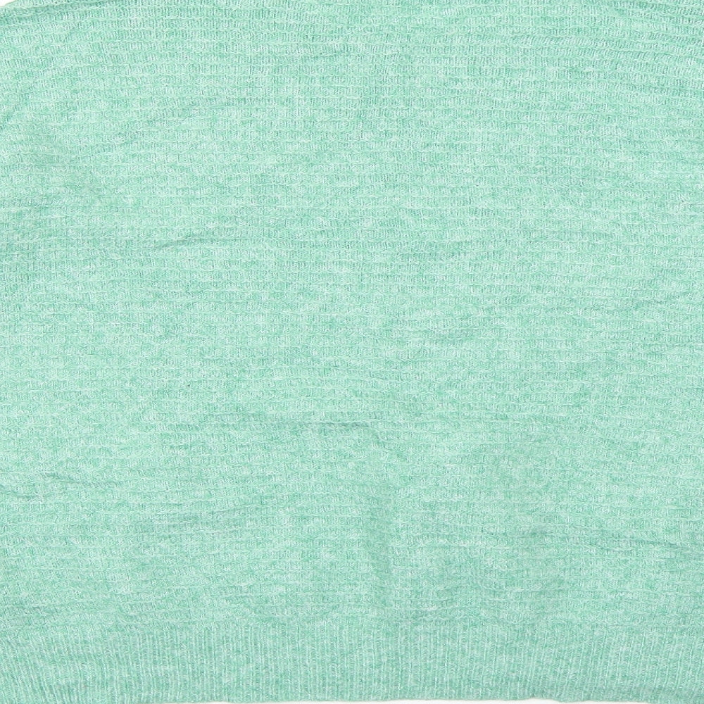 Vera Moda Womens Green Pullover Jumper Size L
