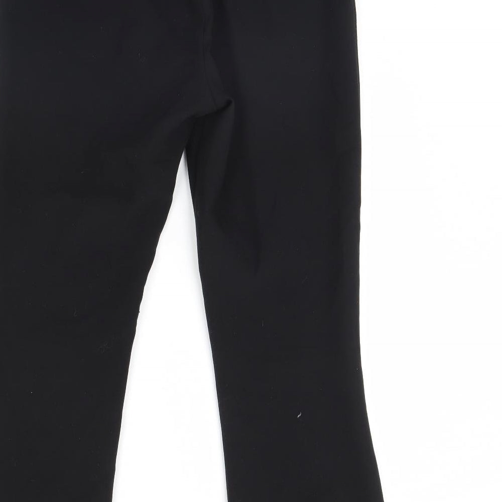 Los Angeles Atelier Womens Black Trousers Size 12 L31 in