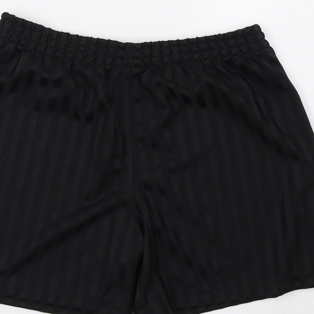 George Boys Black Sweat Shorts Size 8-9 Years