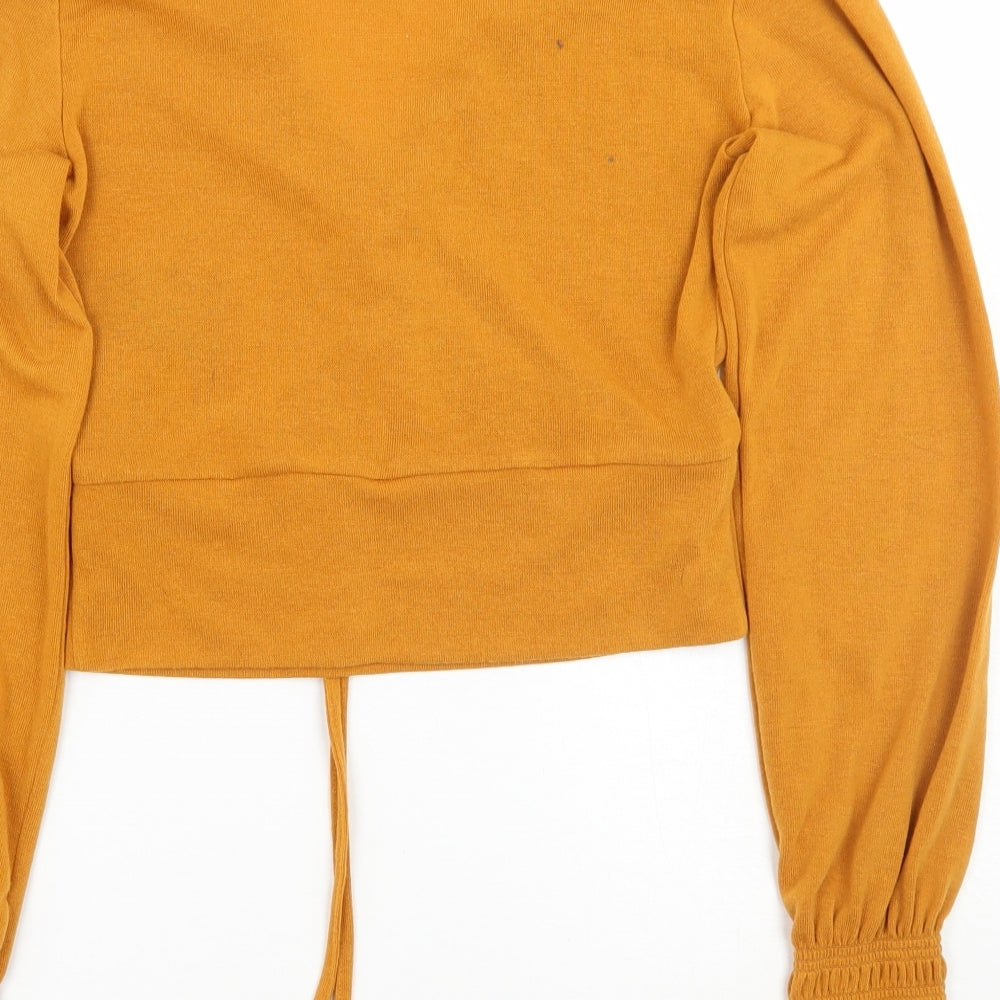 New Look Womens Yellow Pullover Jumper Size 10