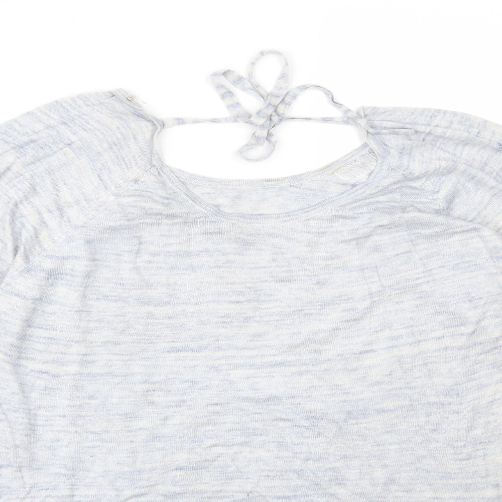 Marks & Spencer Womens Blue Basic Blouse Size 12