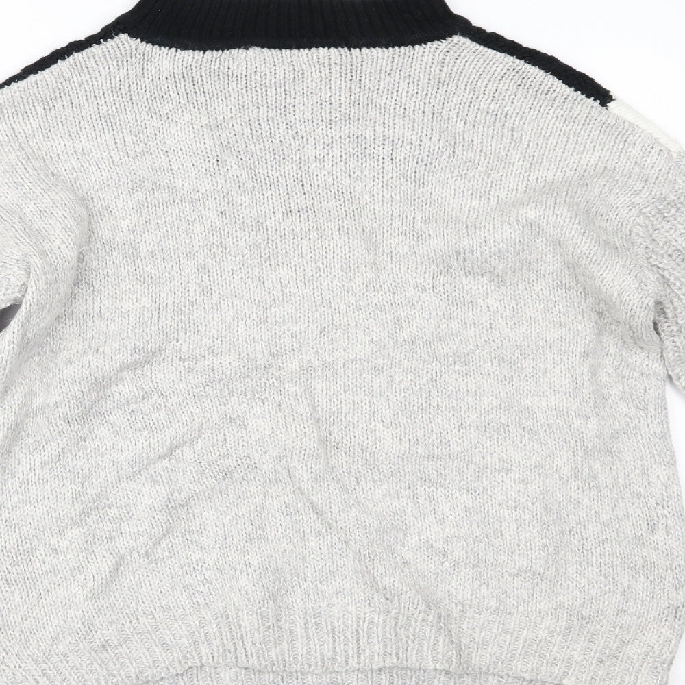 Papaya Womens Multicoloured Pullover Jumper Size S