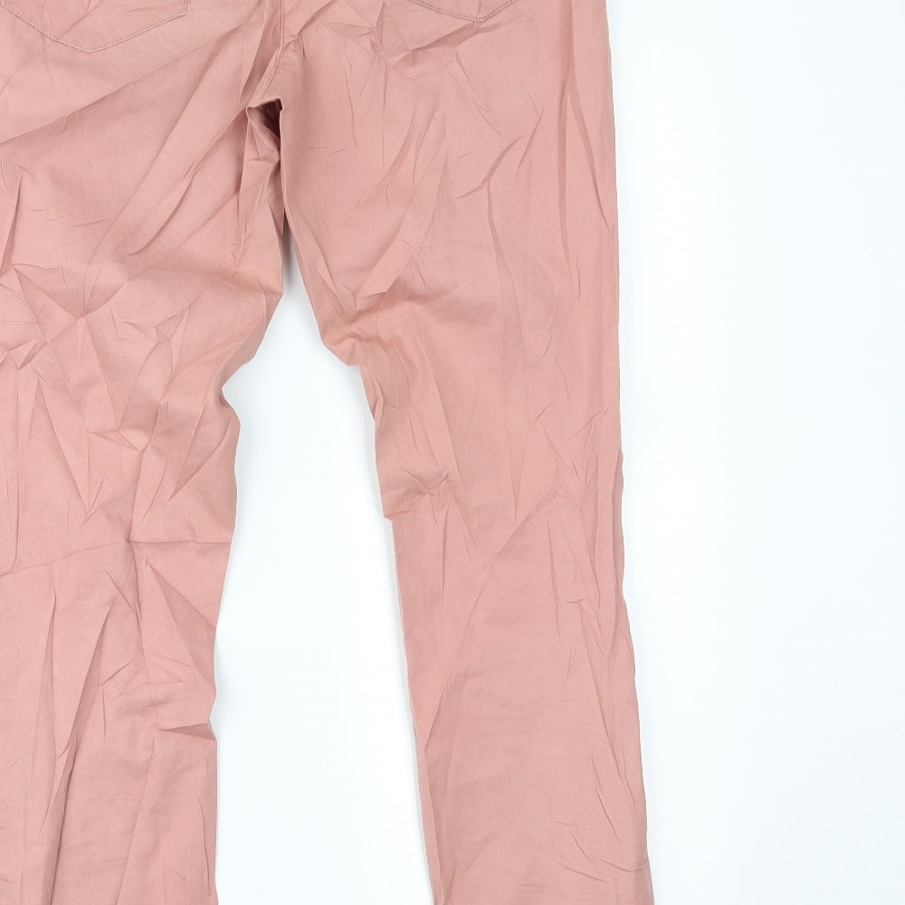 NEXT Womens Pink Cropped Jeans Size 10 L25 in