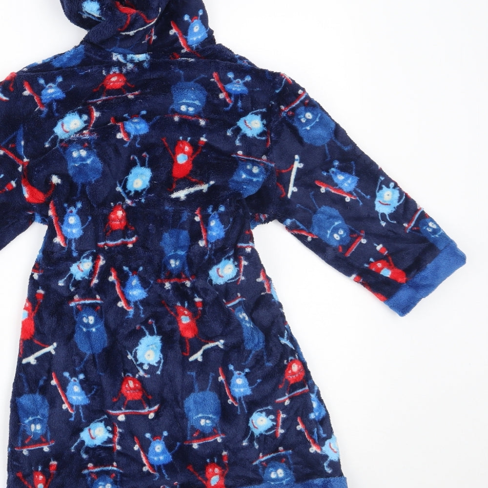Mini Club Boys Blue Robe Size 3-4 Years