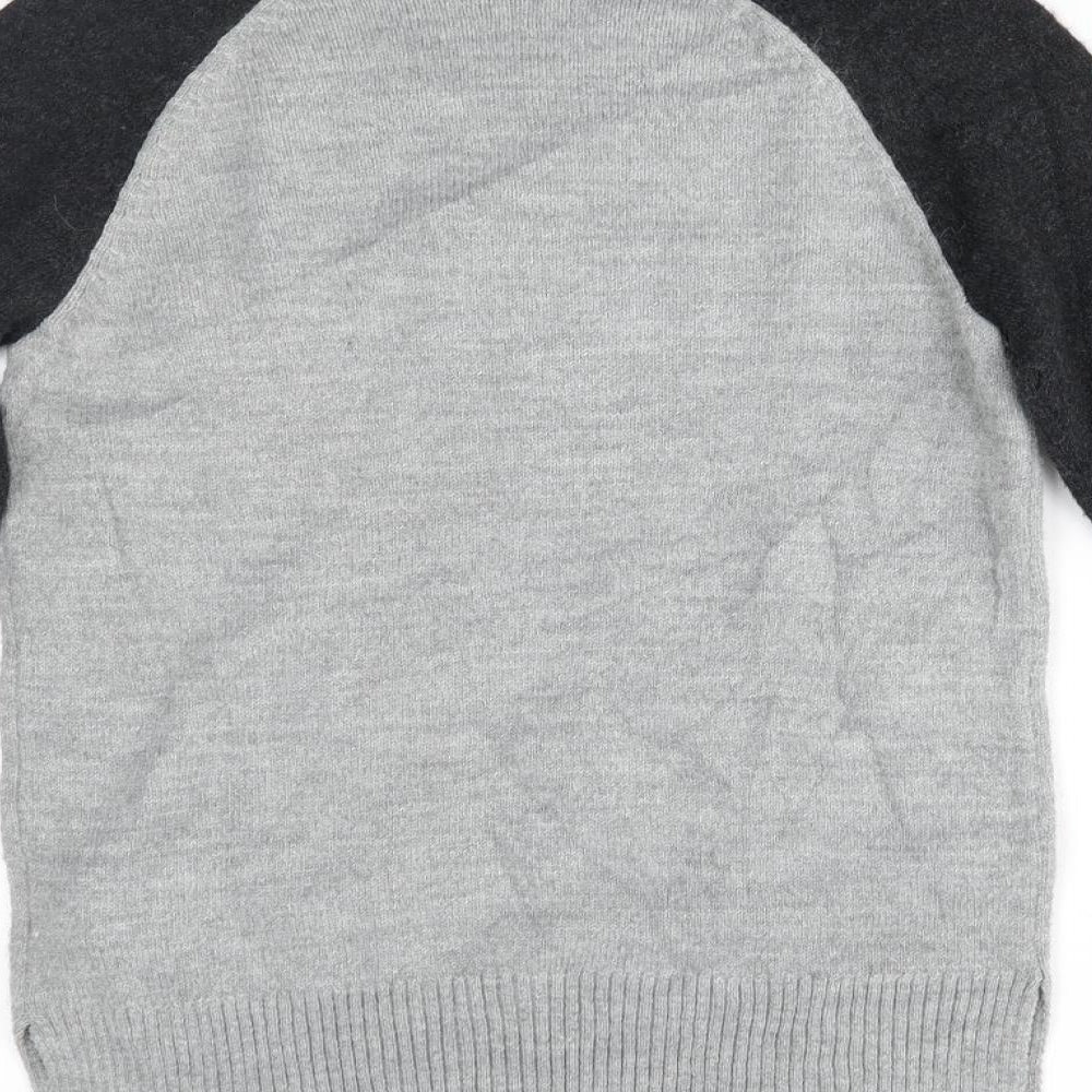TALLY WEiJL Womens Grey Pullover Jumper Size S - hello