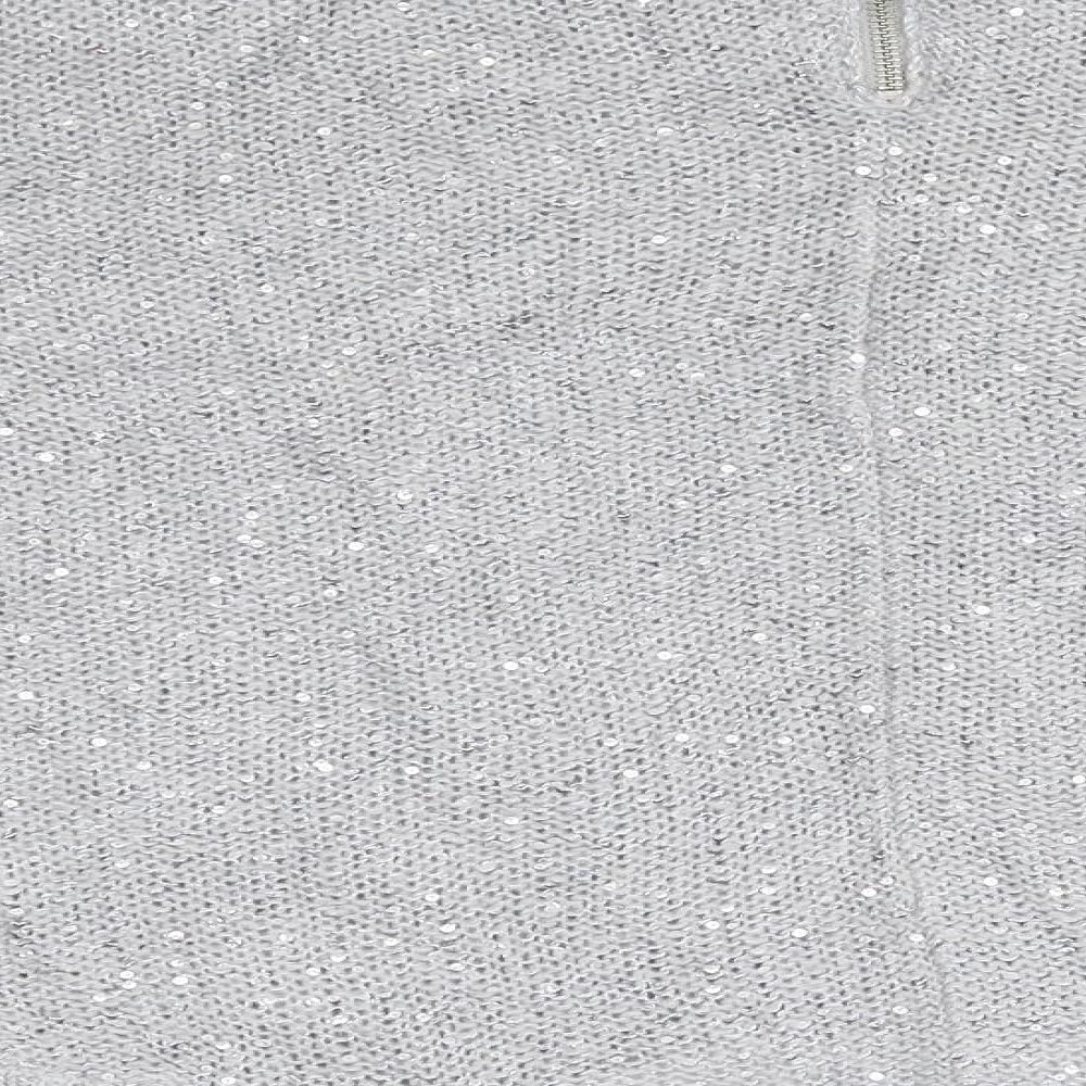 Warehouse Womens Grey Pullover Jumper Size 10