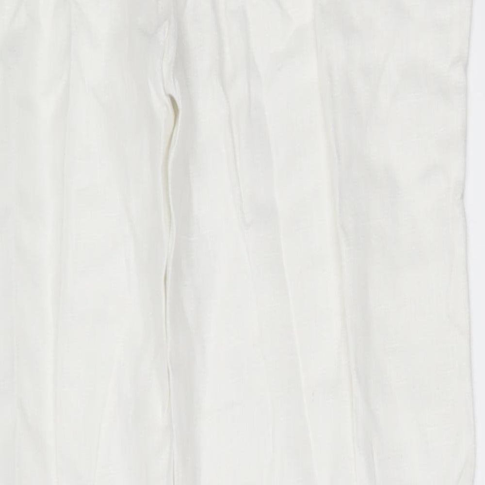 amophora Womens White Trousers Size L L26 in