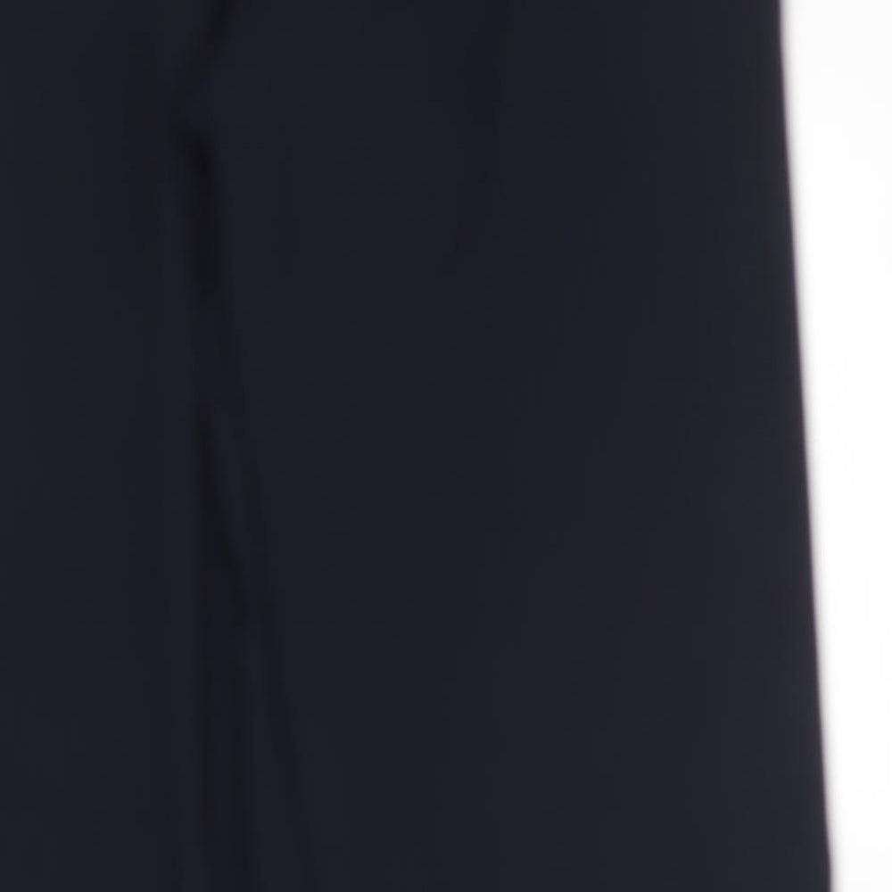 Marks & Spencer Womens Black Trousers Size 10 L33 in