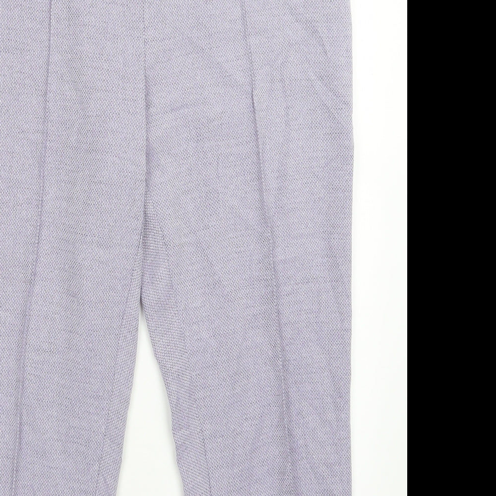 EWM Womens Purple Trousers Size 20 L24 in