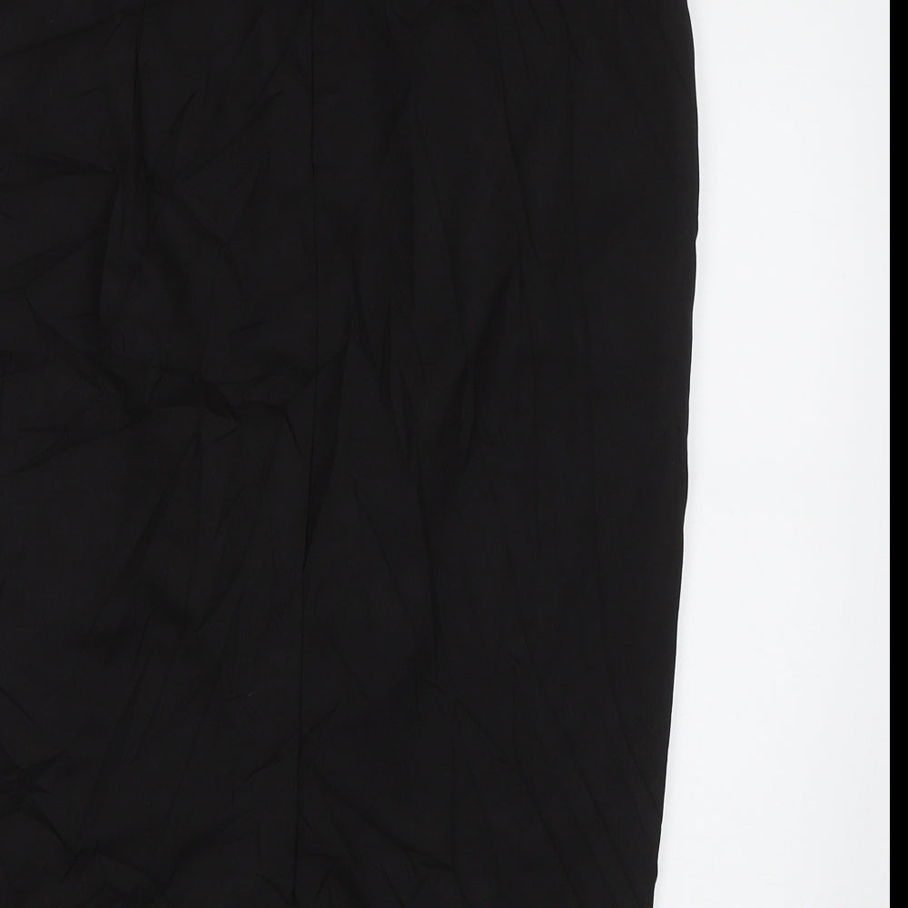 Nest Womens Black Straight & Pencil Skirt Size 14