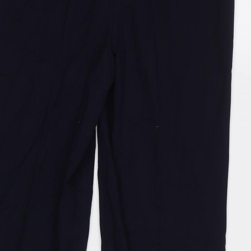 Marks & Spencer Womens Blue Dress Pants Trousers Size 10 L28 in